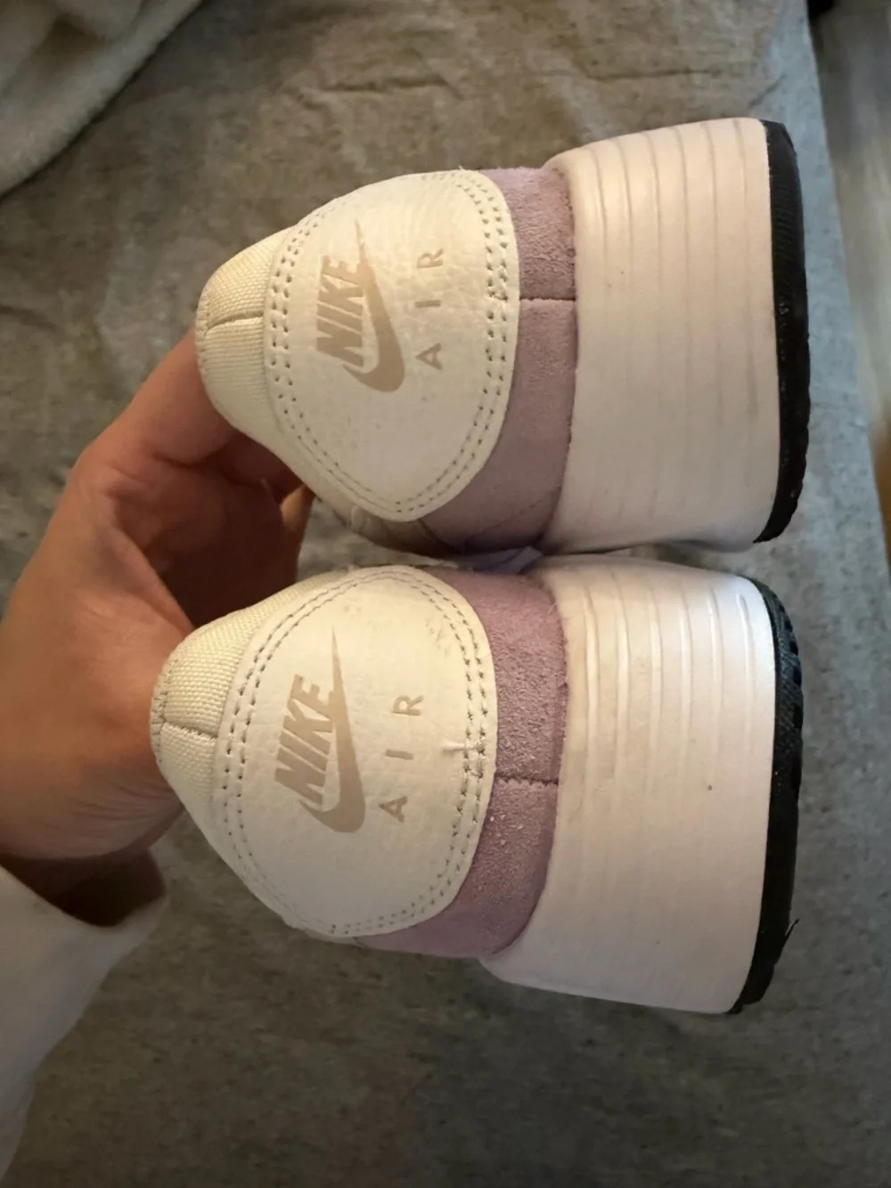 Nike Women's Sneakers in White, Lavender, and Blush - Picture 5 of 5